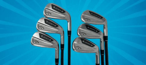 Premium iron sets and wedges
